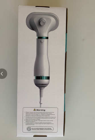 2-in-1 Dog Hair Dryer & Grooming Comb – Quiet, Portable Pet Blow Dryer