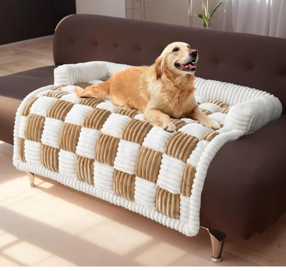 LuxTails CozyPlush Pet Bed – Ultra-Soft Thickened Bed for Dogs & Cats