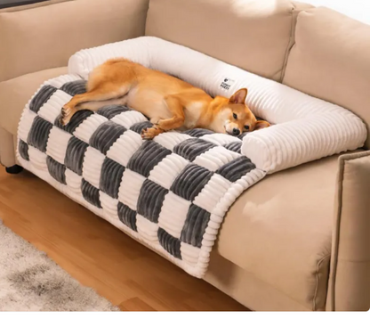 LuxTails CozyPlush Pet Bed – Ultra-Soft Thickened Bed for Dogs & Cats