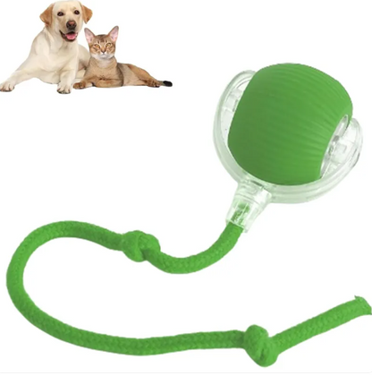 Smart Automatic Rolling Pet Ball – Interactive Toy for Cats & Dogs