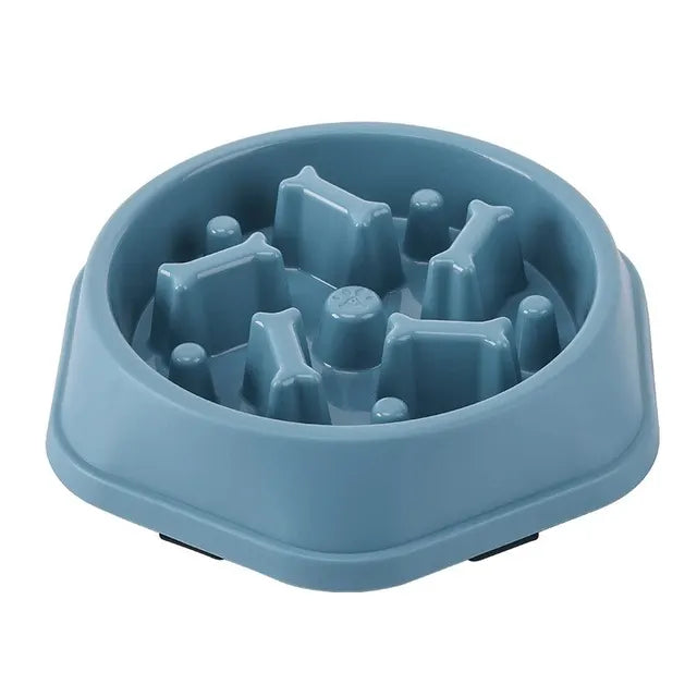 Slow Feeder Dog Bowl – Anti-Bloat Puzzle Bowl for Dogs & Cats