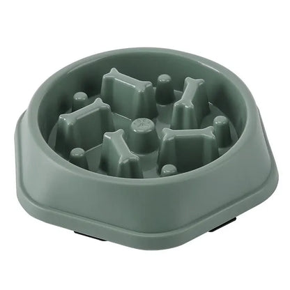 Slow Feeder Dog Bowl – Anti-Bloat Puzzle Bowl for Dogs & Cats