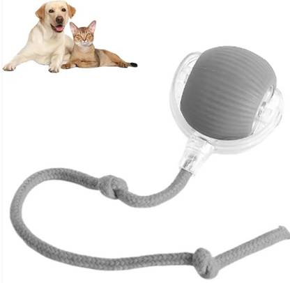 Smart Automatic Rolling Pet Ball – Interactive Toy for Cats & Dogs
